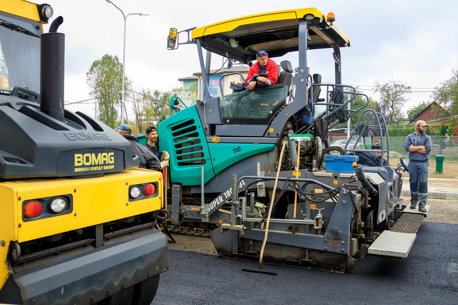 Строительство дорог в Беларуси / Источник: grodno24.com