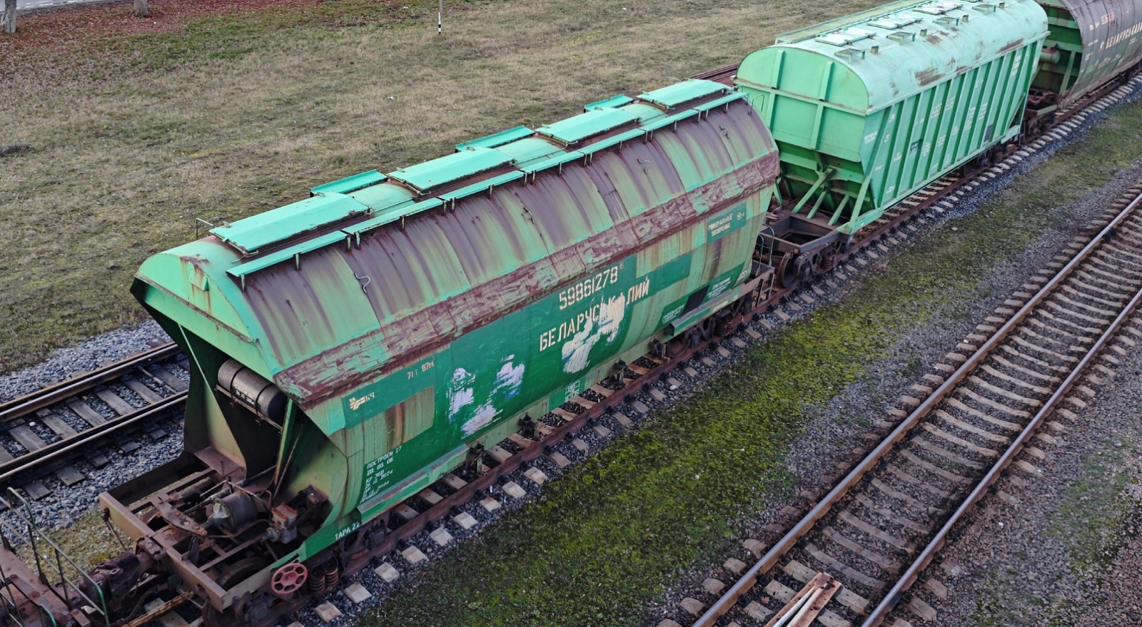 Железнодорожные вагоны принадлежат «Беларуськалий»