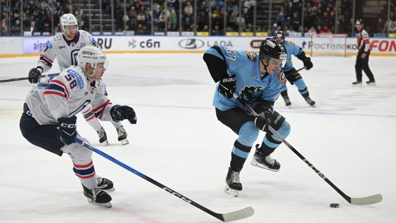 Хоккейный матч «Динамо-Минск» — «Лада»