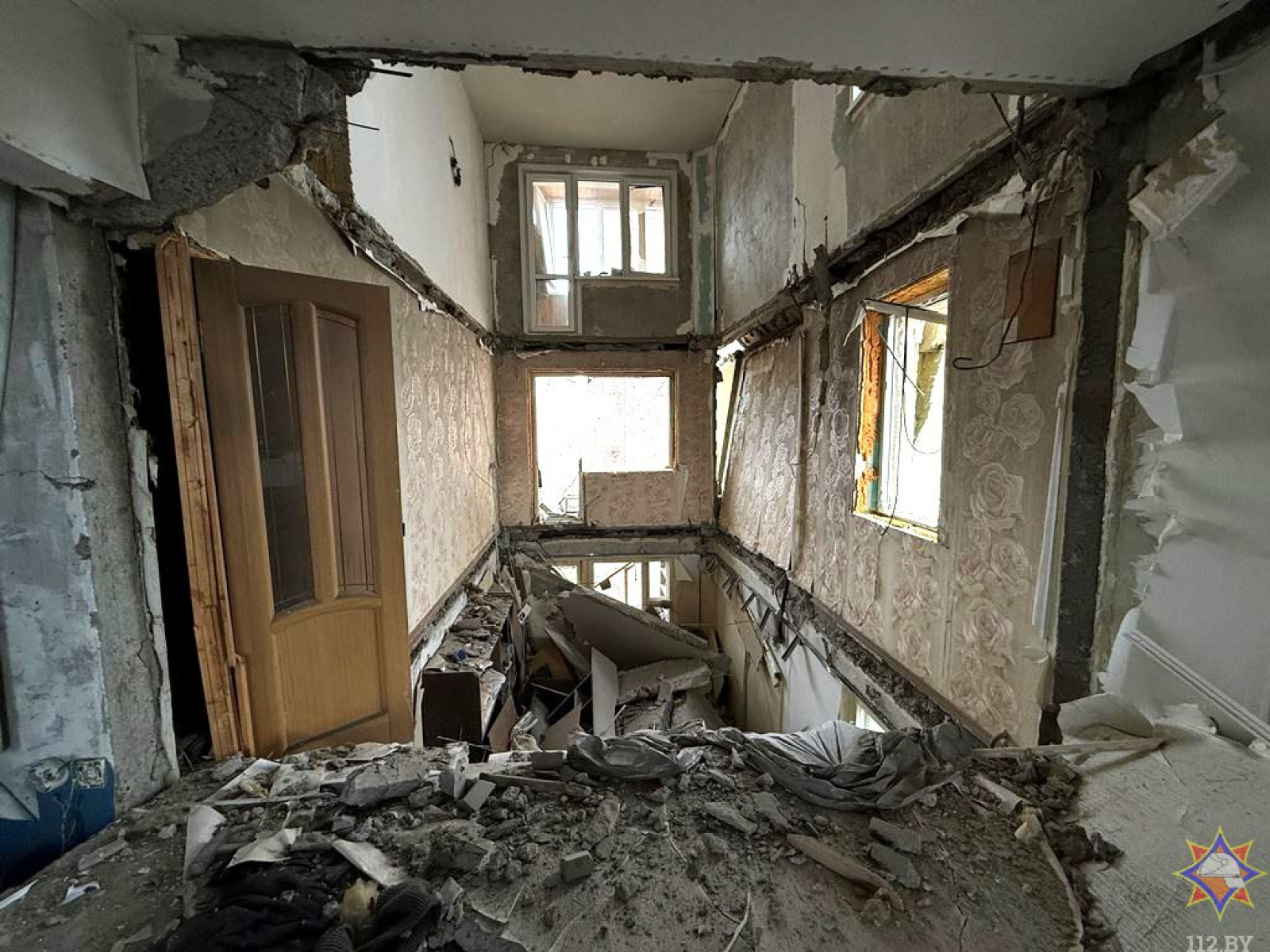 Дом в Гомеле / Источник: МЧС Беларуси