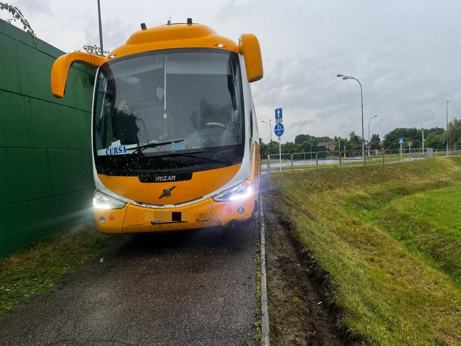 ДТП с автобусом в Польше / Источник: grodno24.com