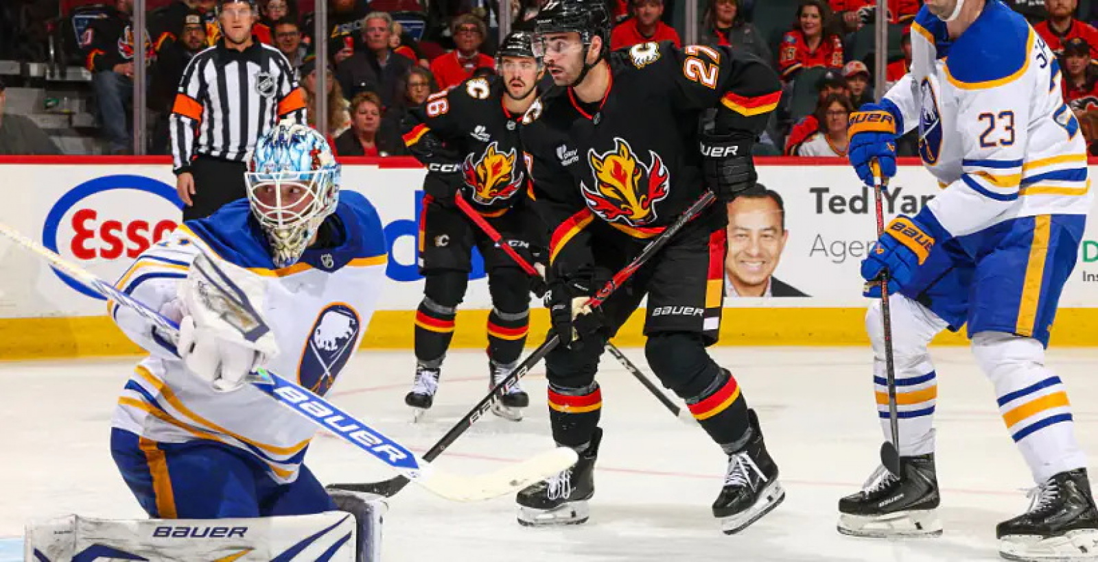 Хоккейный матч Калгари – Баффало / Источник: grodno24.com