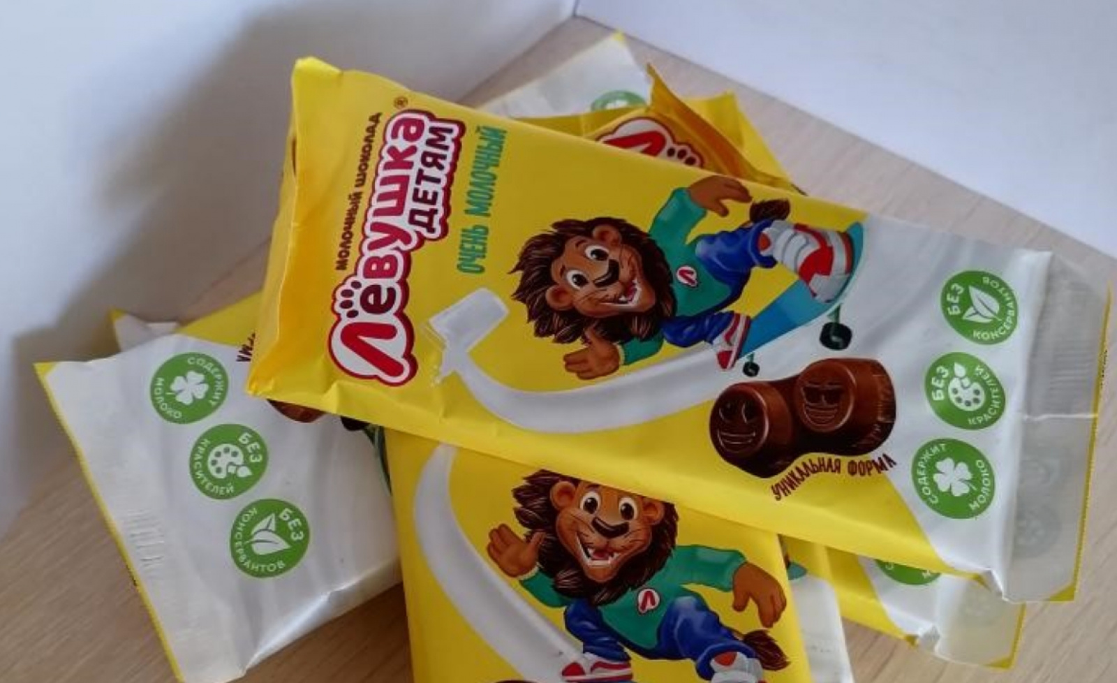 Шоколад «Левушка детям» / Источник: gosstandart.grodno.by