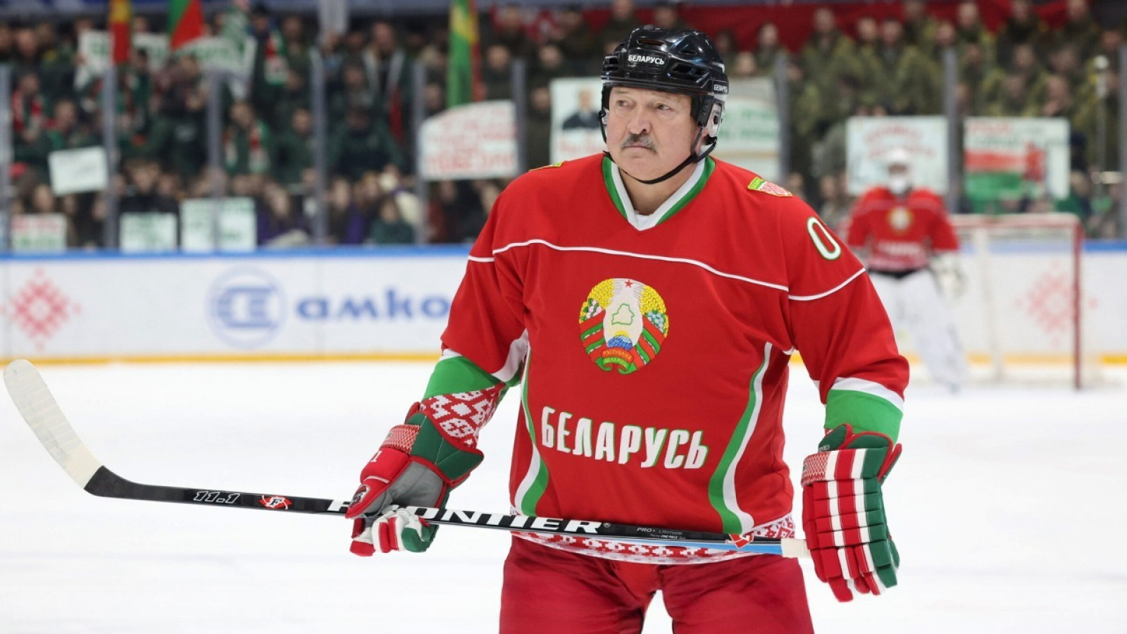 Александр Лукашенко на хоккейной площадке / Источник: president.gov.by