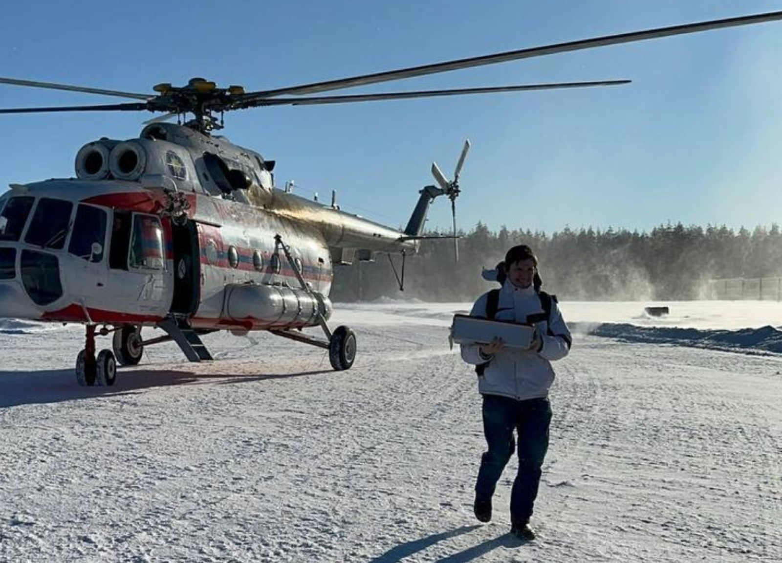 Вертолет МЧС Беларуси доставил донорское сердце