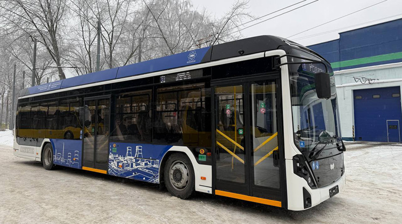 Электробусов модели E350