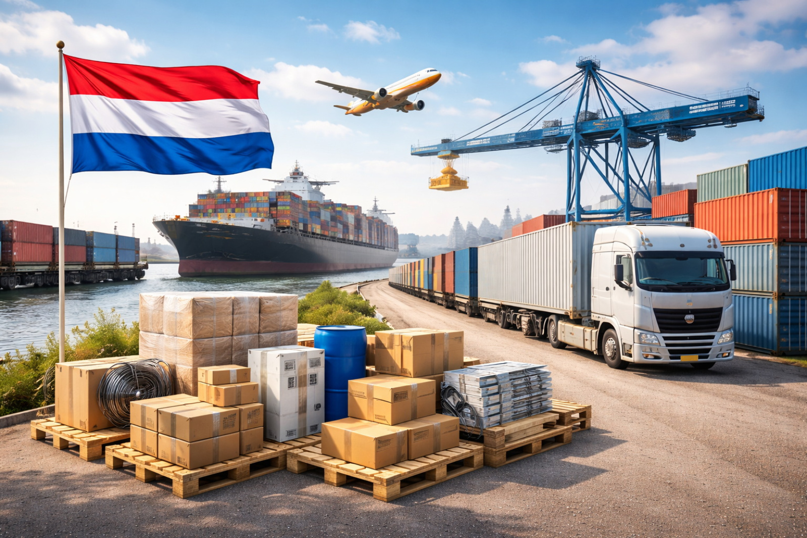 Доставка грузов из Нидерландов