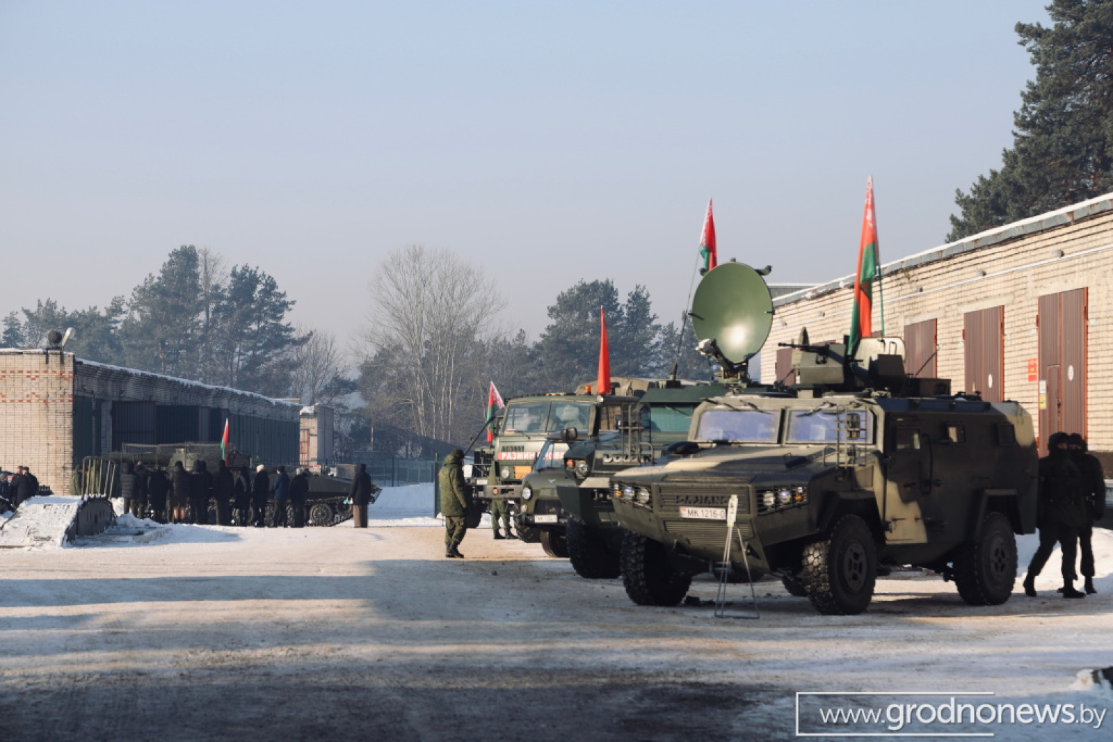 557-я инженерна бригада в Гродно / Источник: grodnonews.by