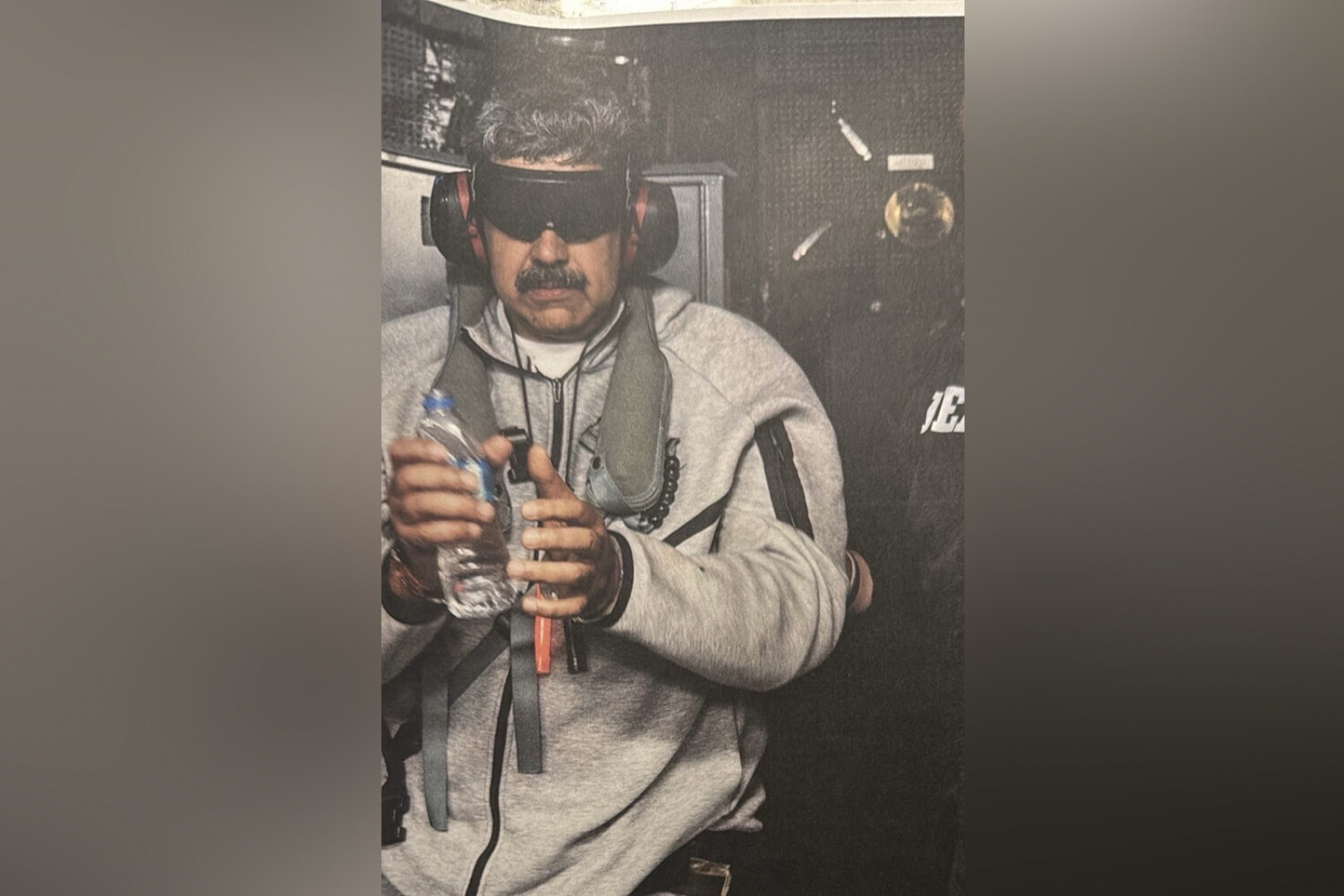 Фотография Николаса Мадуро Николаса Мадуро после захвата американскими спецслужбами