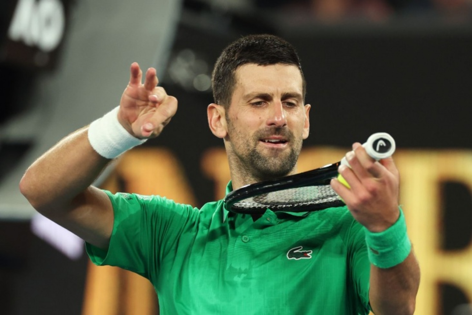 Сербский теннисист Новак Джокович