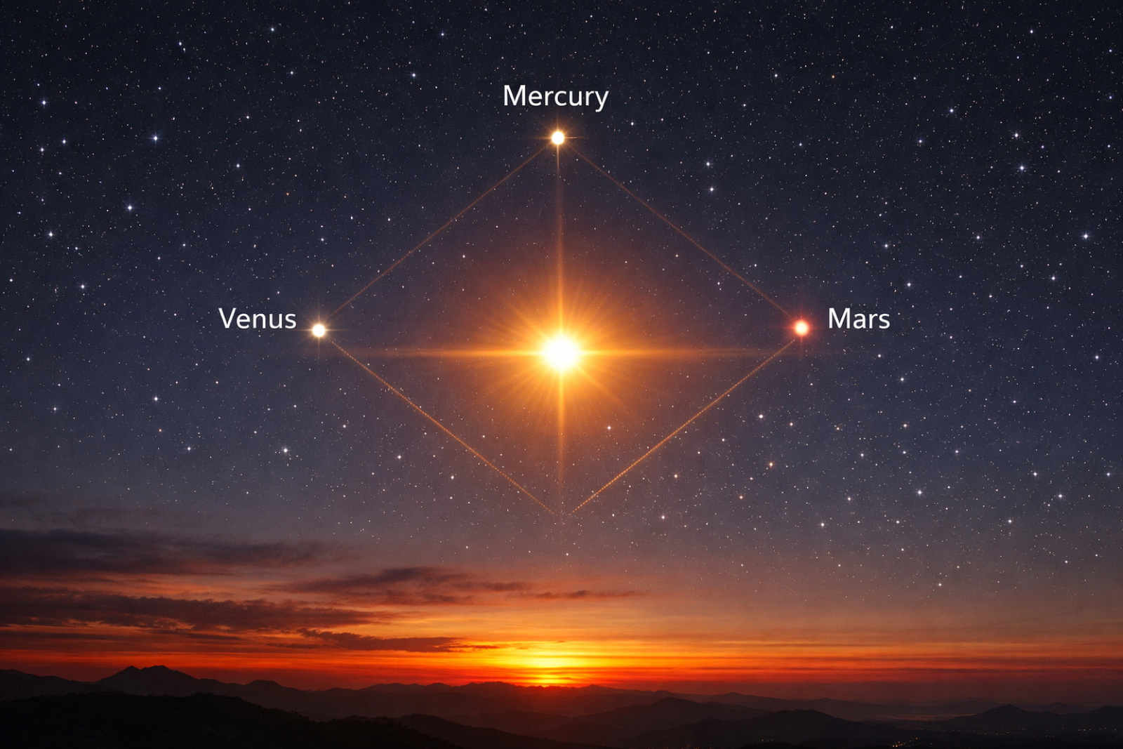 Парад планет 21 января 2026 года