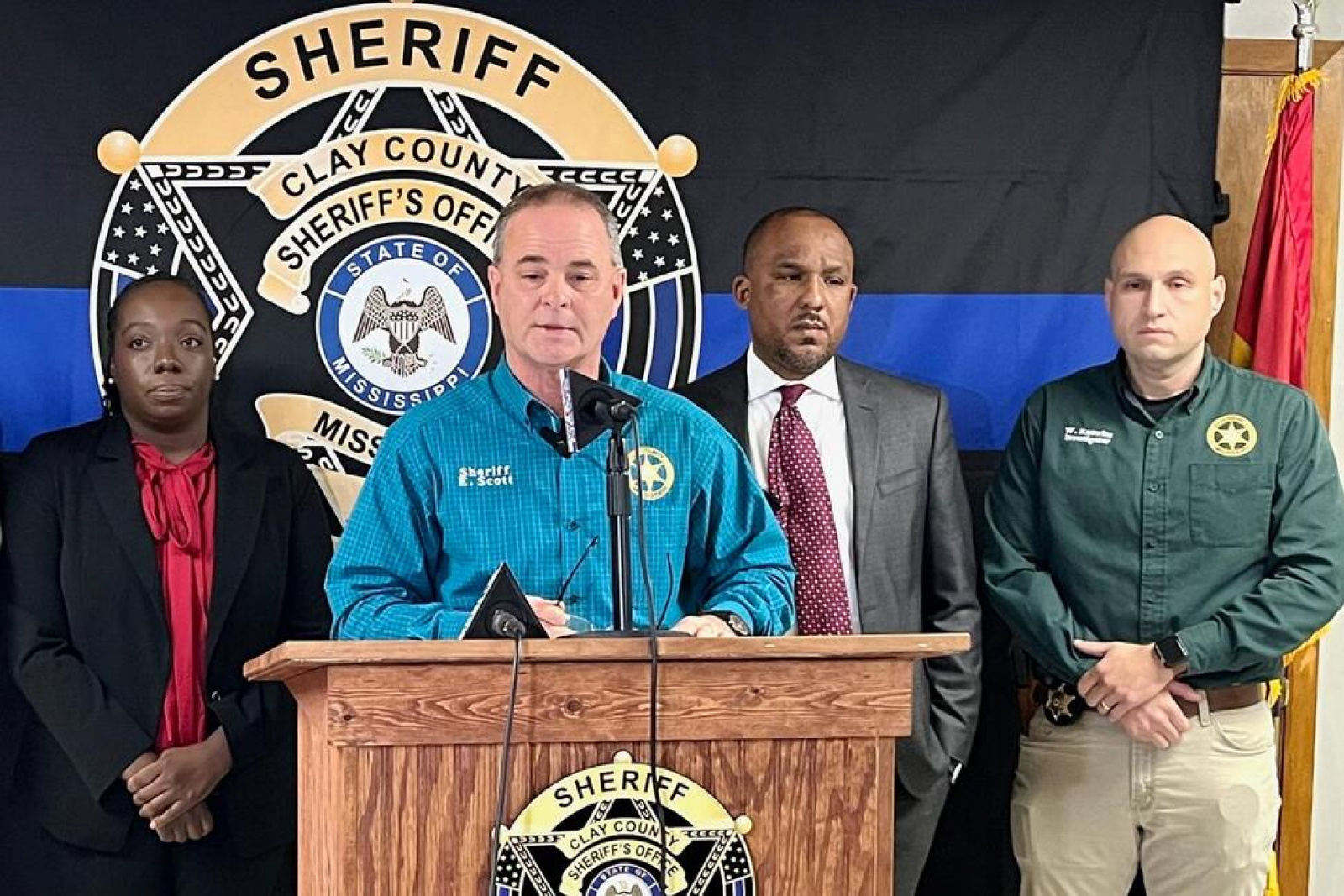 Шериф округа Клей штата Миссисипи Эдди Скотт