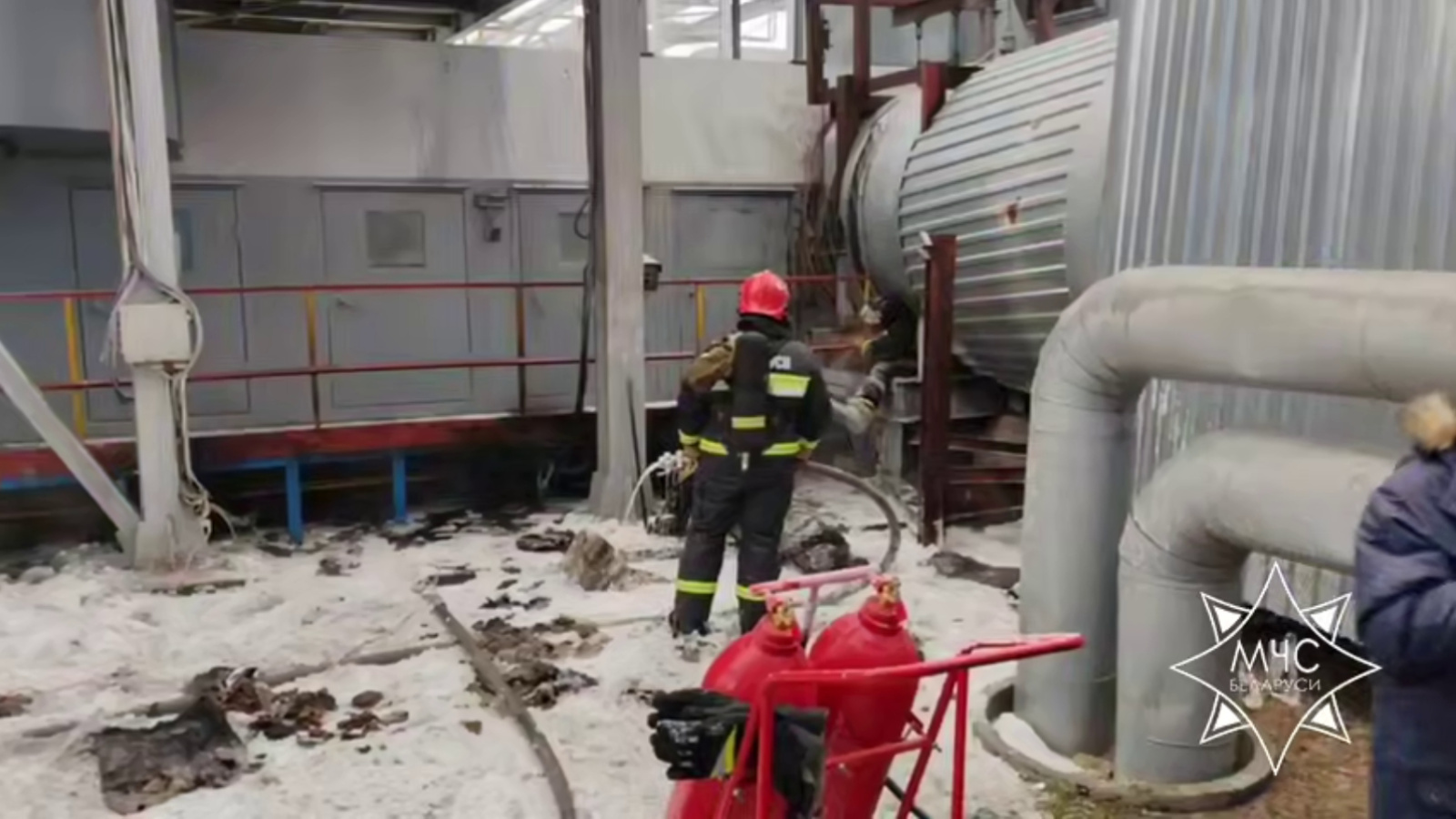 Возгорание на Березовской ГРЭС