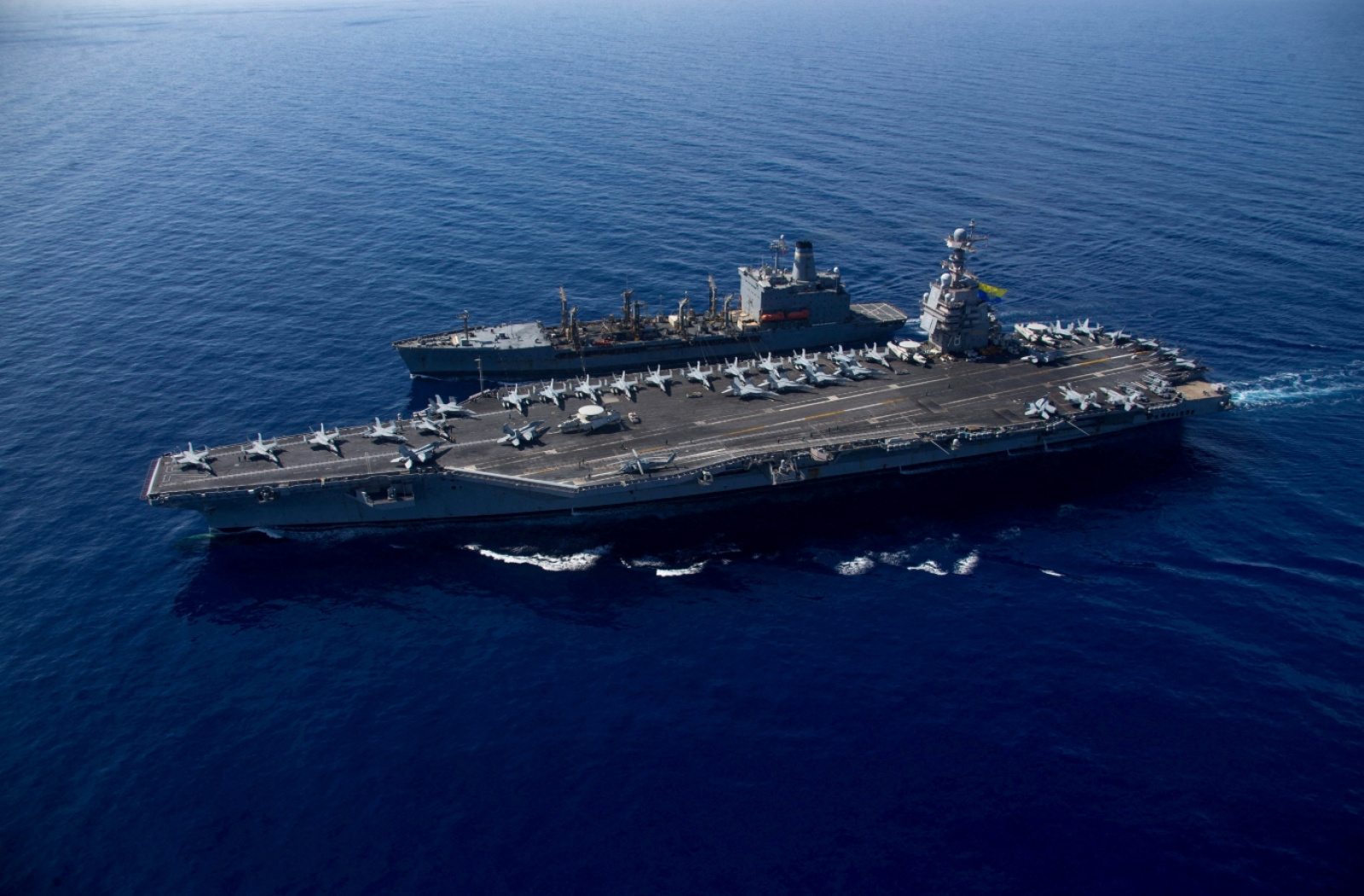 Авианосец Gerald R. Ford 
