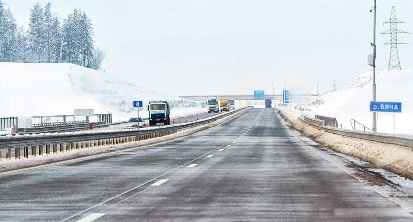 Автомобильная дорога М-14 в Минской области