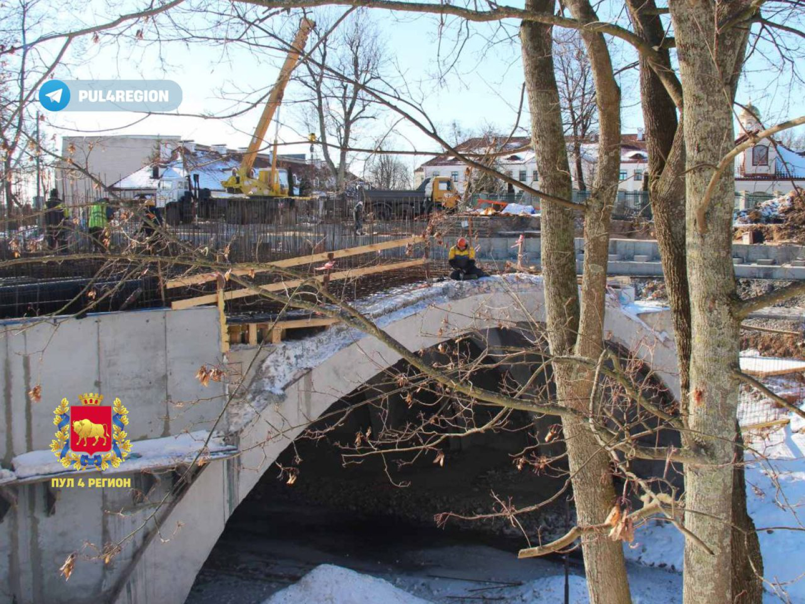 Мост через Юрисдику в Гродно