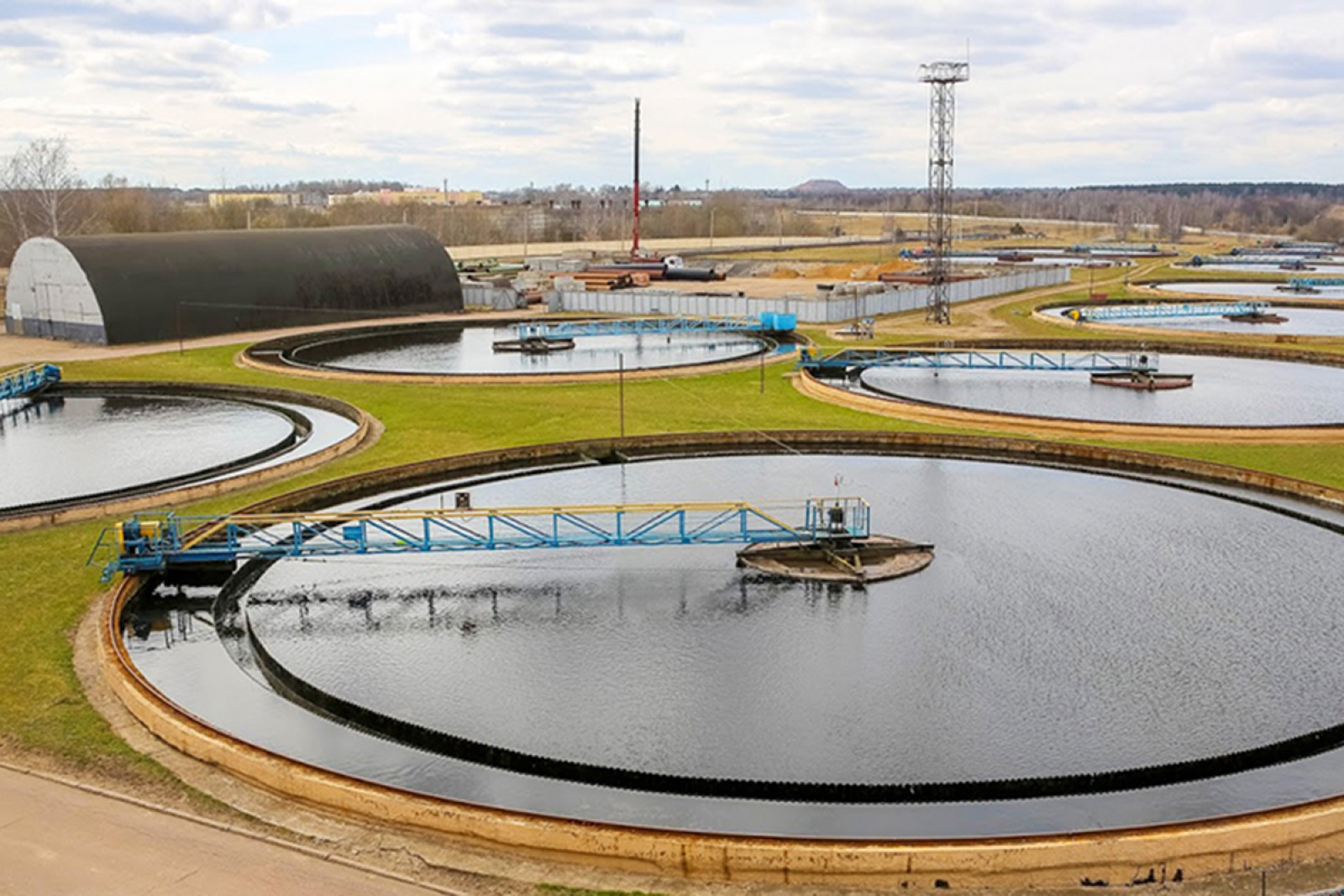 Очистные сооружения в Минске