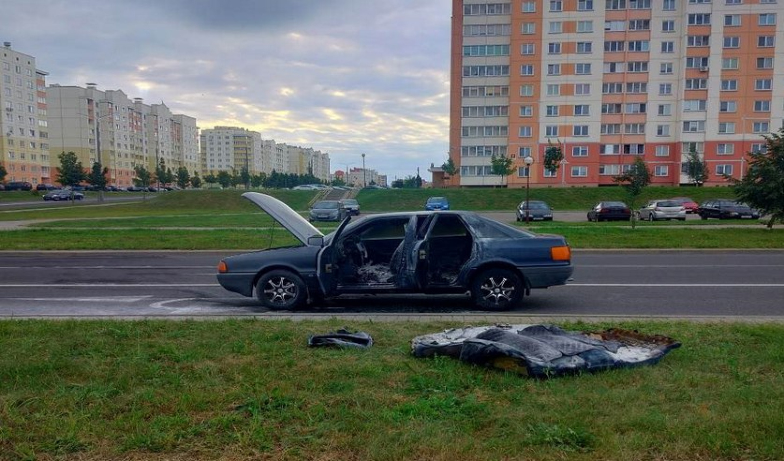 Поджёг Ауди