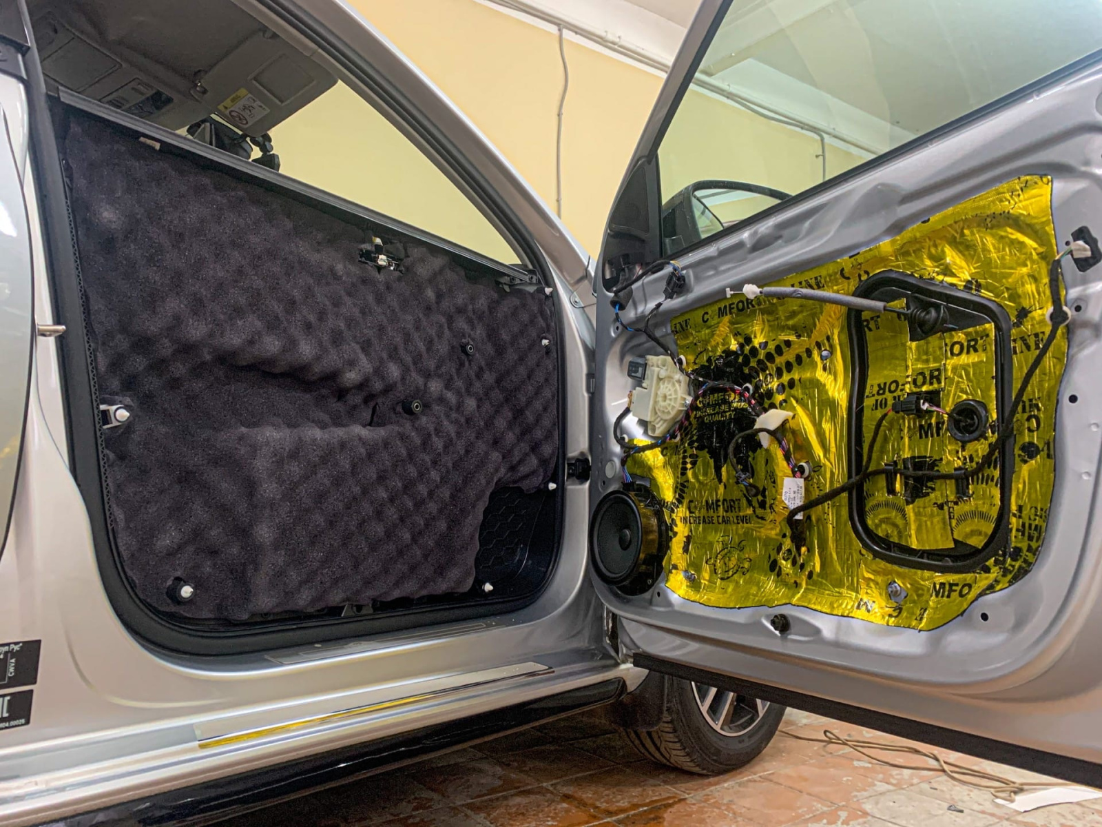 Виброизоляция в автомобиле