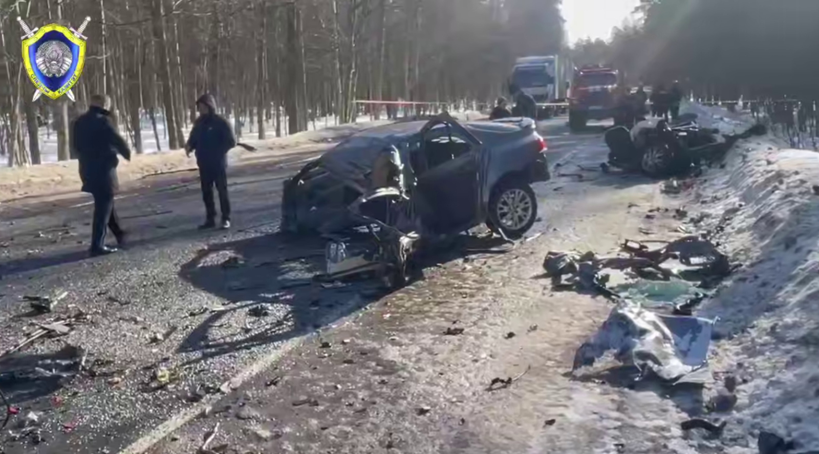 ДТП в Речицком районе 2 февраля 2026 года / Источник: Следственный комитет Беларуси