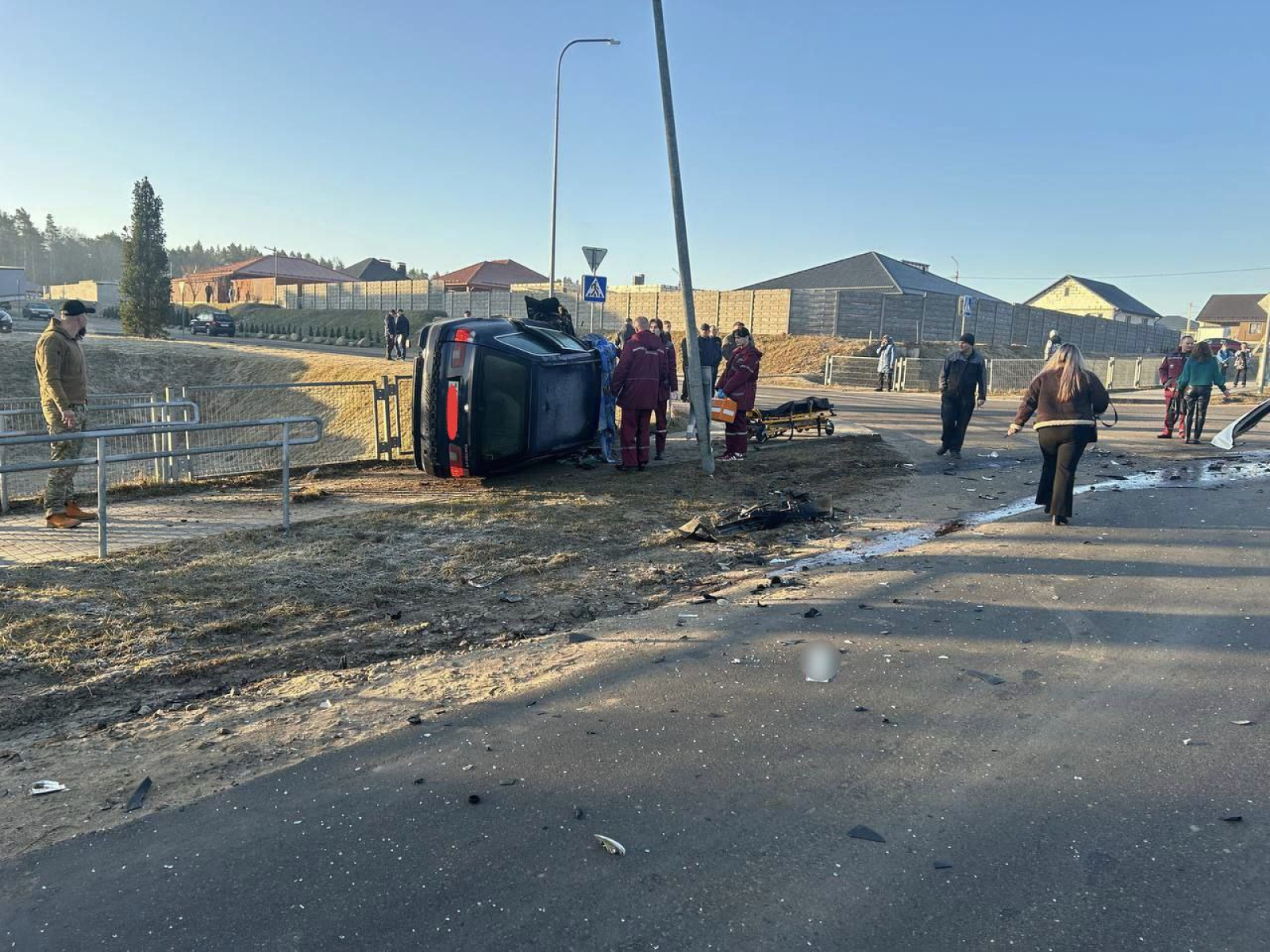 В Слониме скорая протаранила BMW / Источник: Слонимский вестник