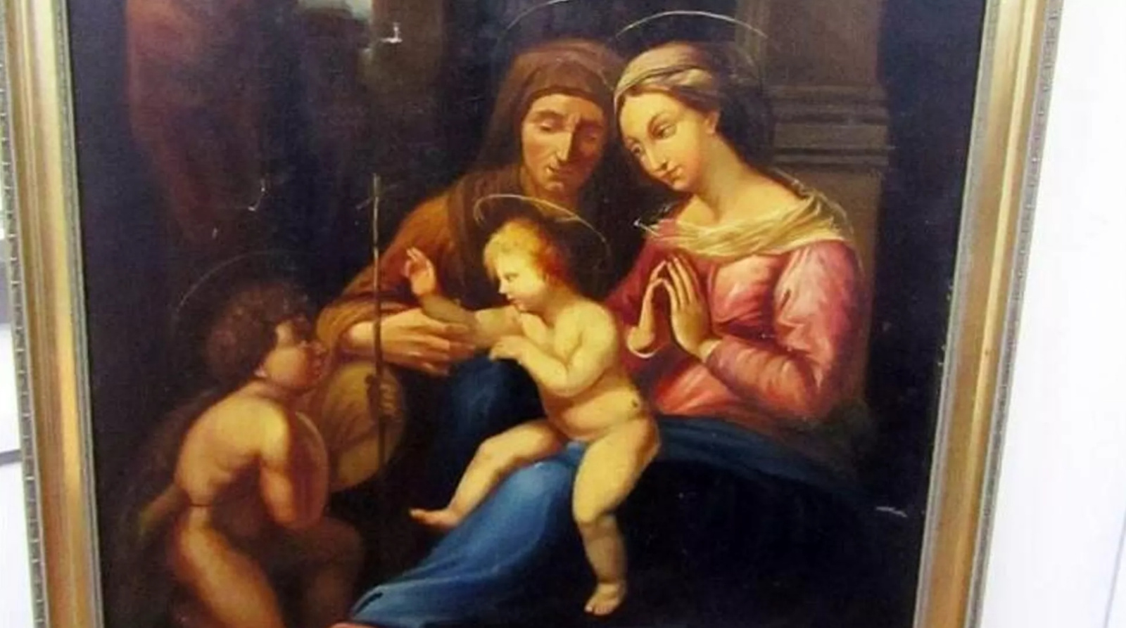 На границе с Польшей изъяли старинные картины / Источник: ГТК Беларуси