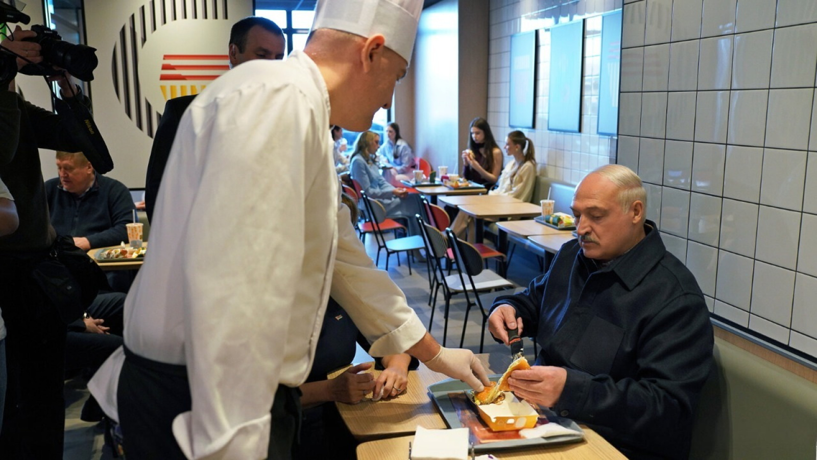 Лукашенко в Мак.Бай