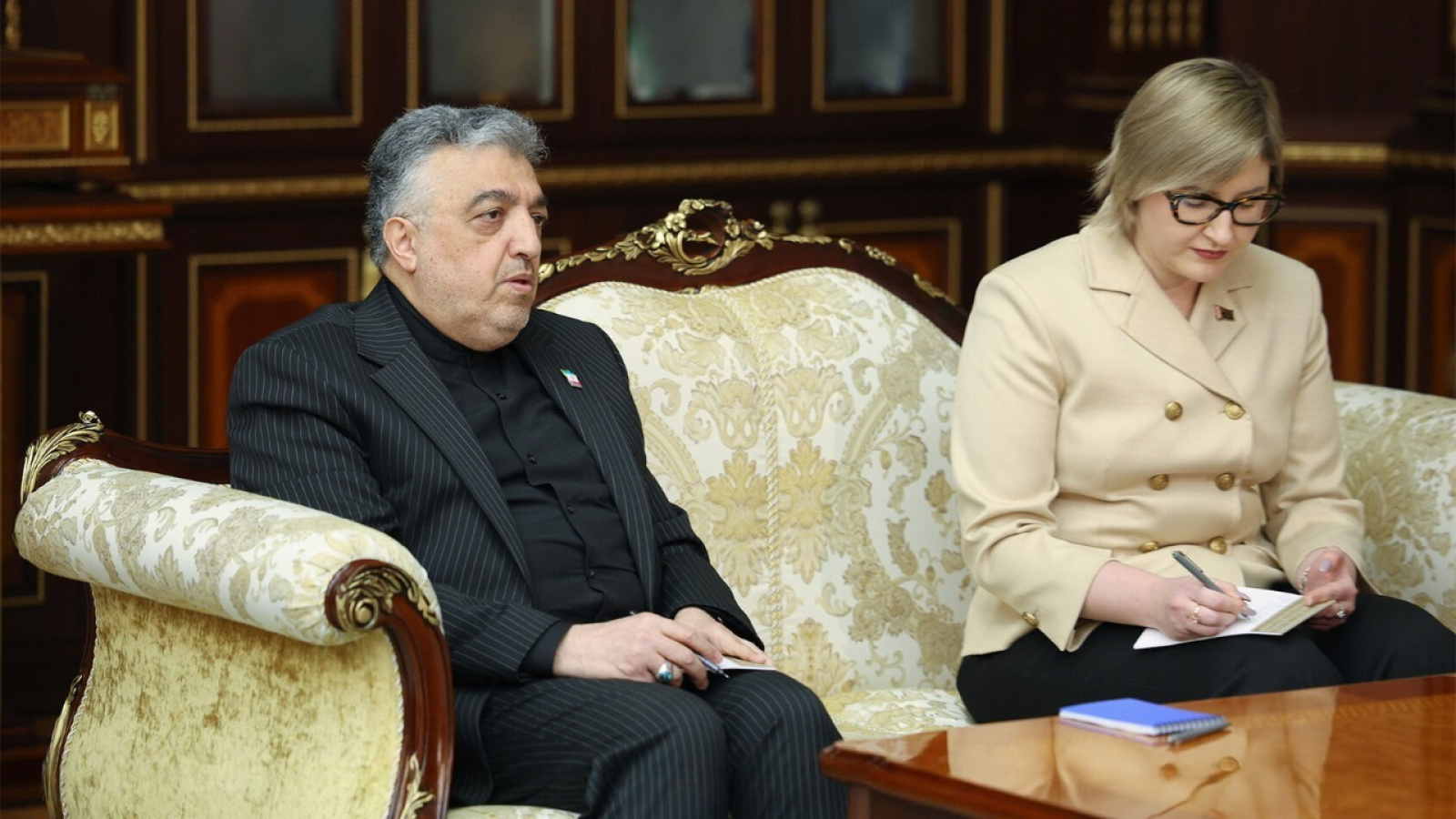 Чрезвычайный и Полномочный Посол Ирана в Беларуси Алиреза Санеи