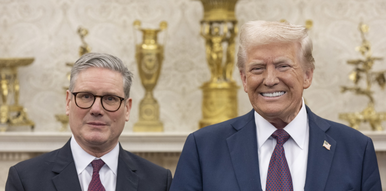 Кир Стармер и Дональд Трамп