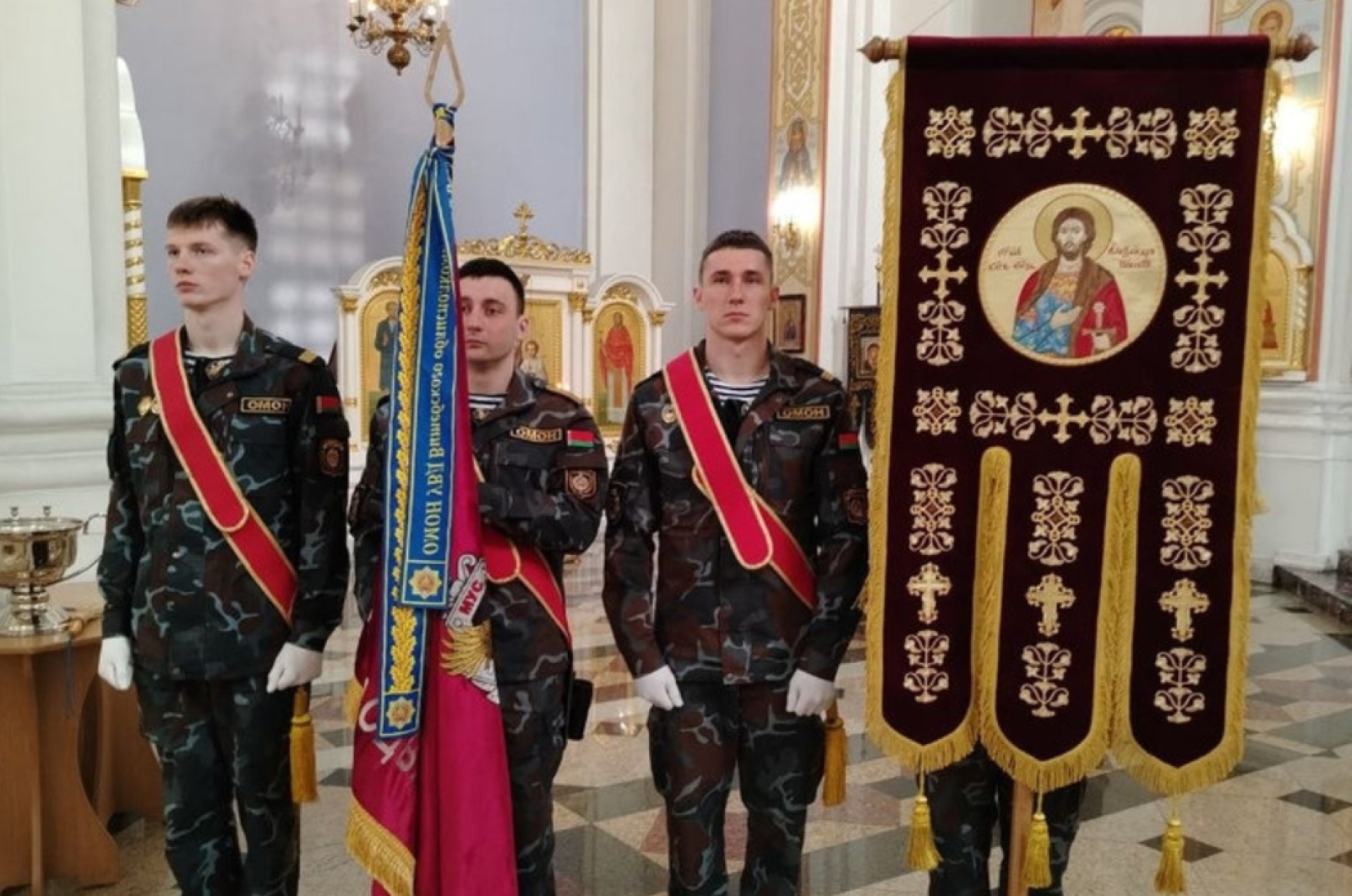 У бойцов витебского ОМОНа появился небесный покровитель