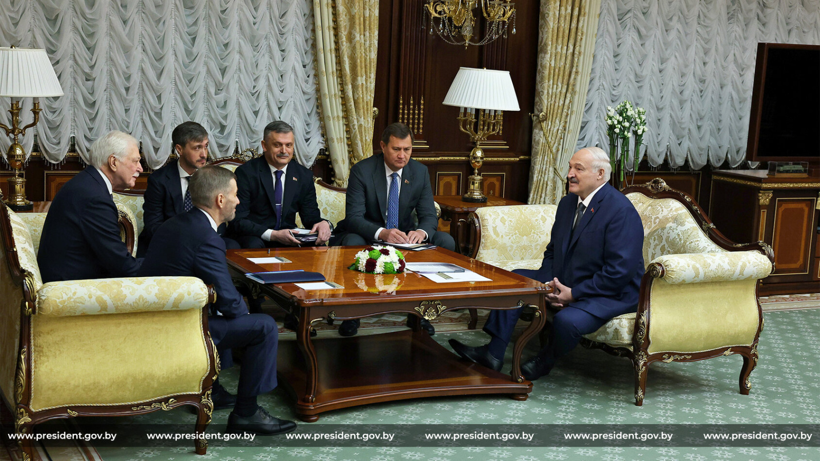 Александр Лукашенко и Владислав Кузнецов / Источник: president.gov.by