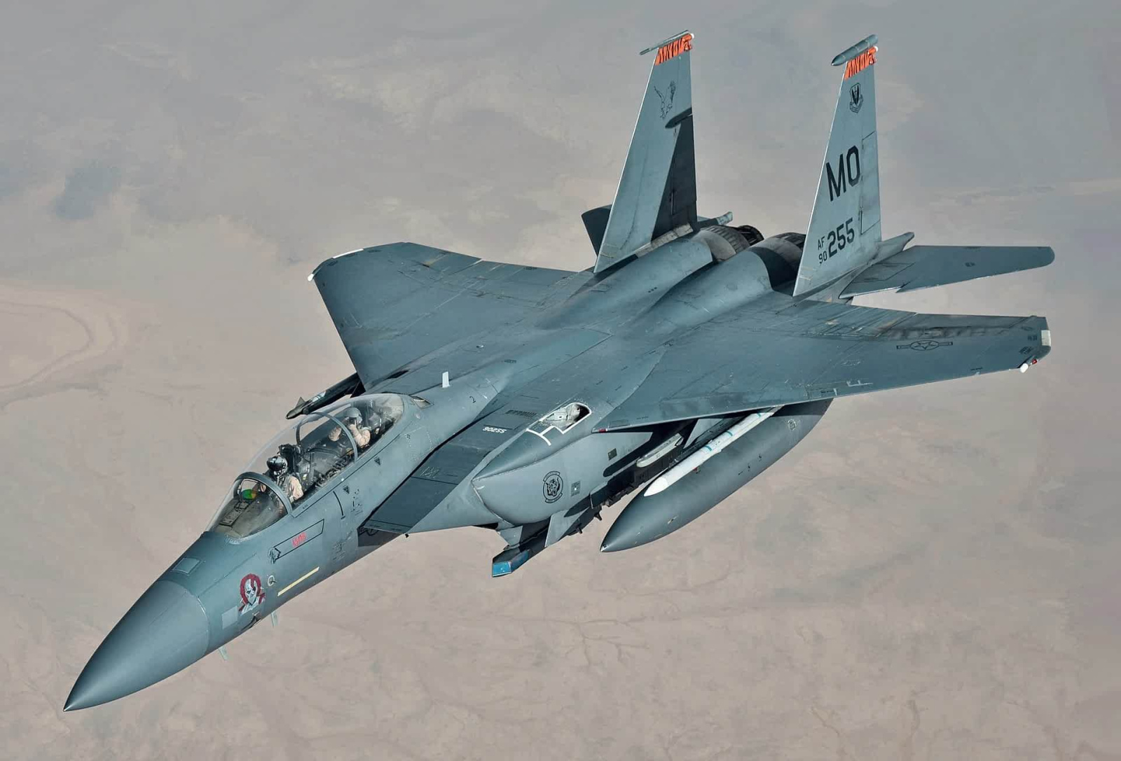 Самолет F-15E ВВС США