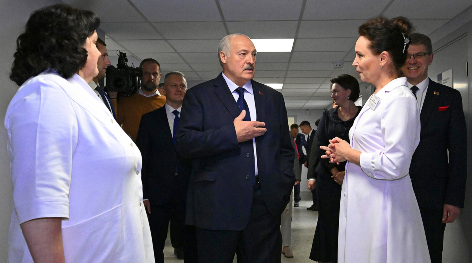 Александр Лукашенко открыл 42-ю городскую поликлинику в Минске