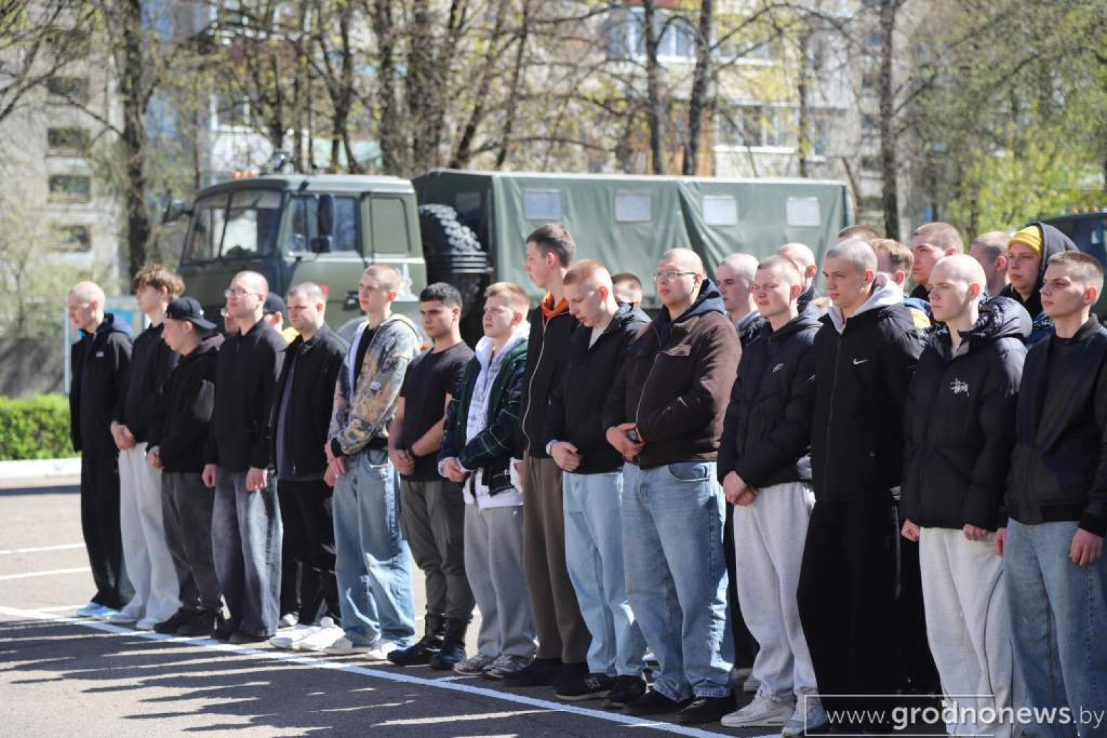 Призывники / Источник: grodnnews.by