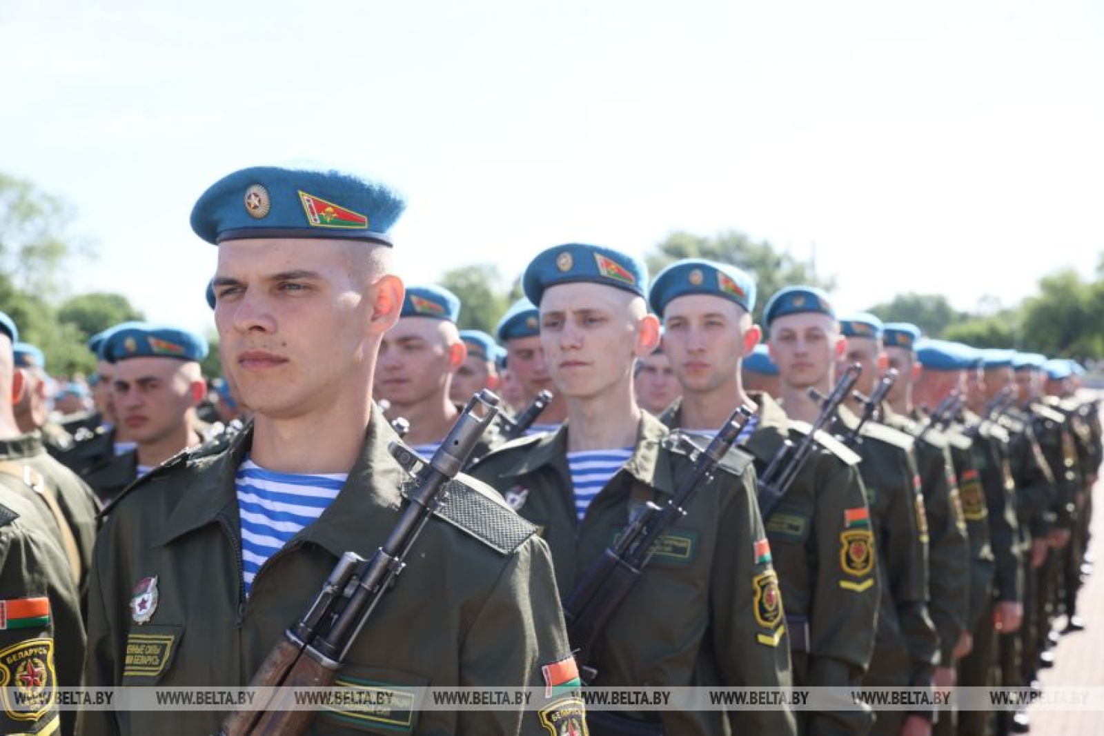Присяга военнослужащих в Брестской крепости / Источник: БЕЛТА