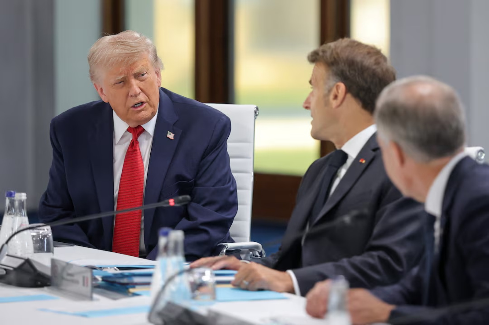 Дональд Трамп на саммите G7