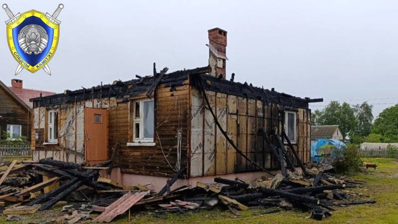 В Шкловском районе при пожаре погибла семейная пара