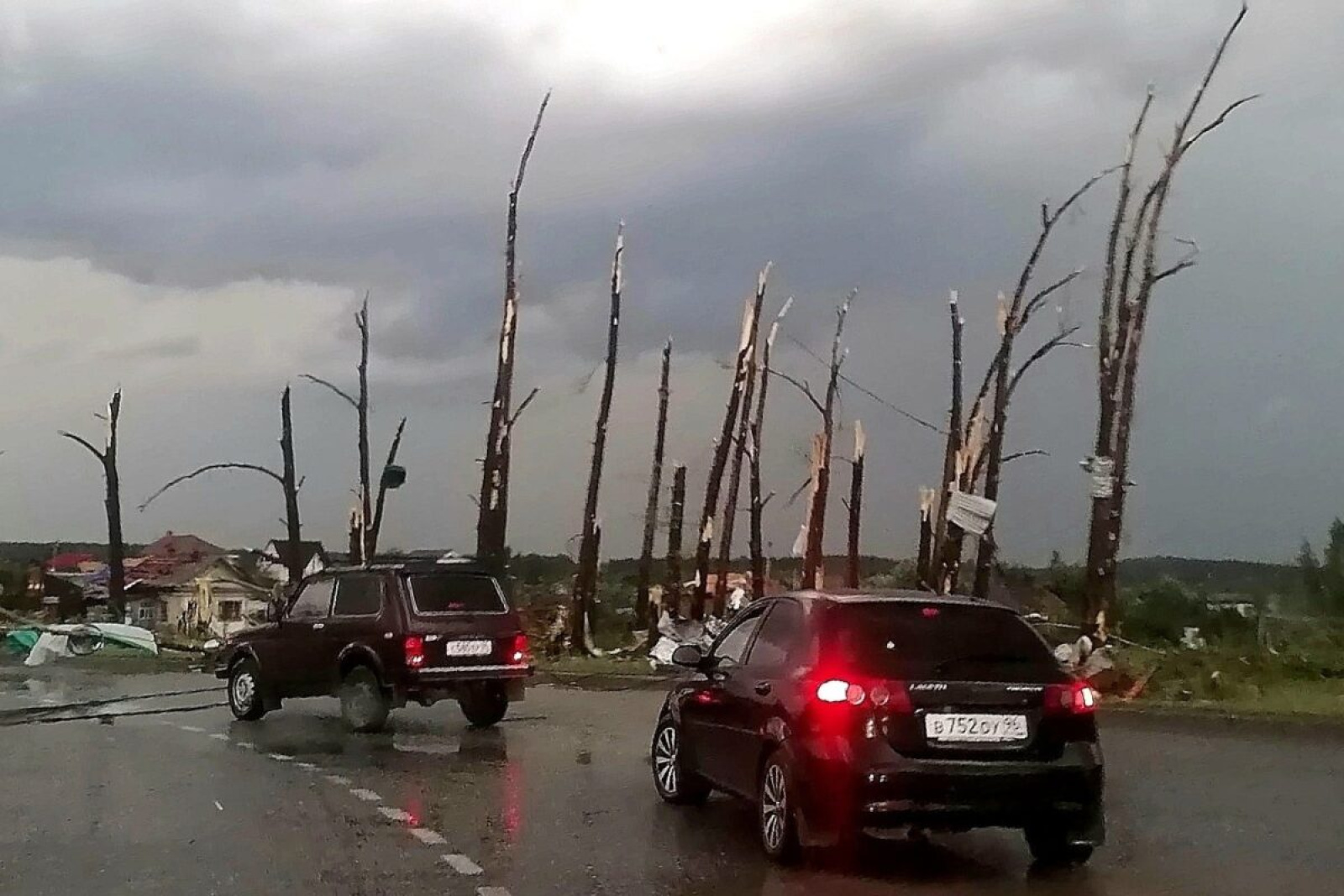 Ураган в Свердловской области