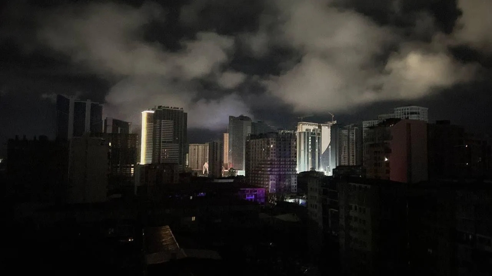 Блэкаут в Грузии