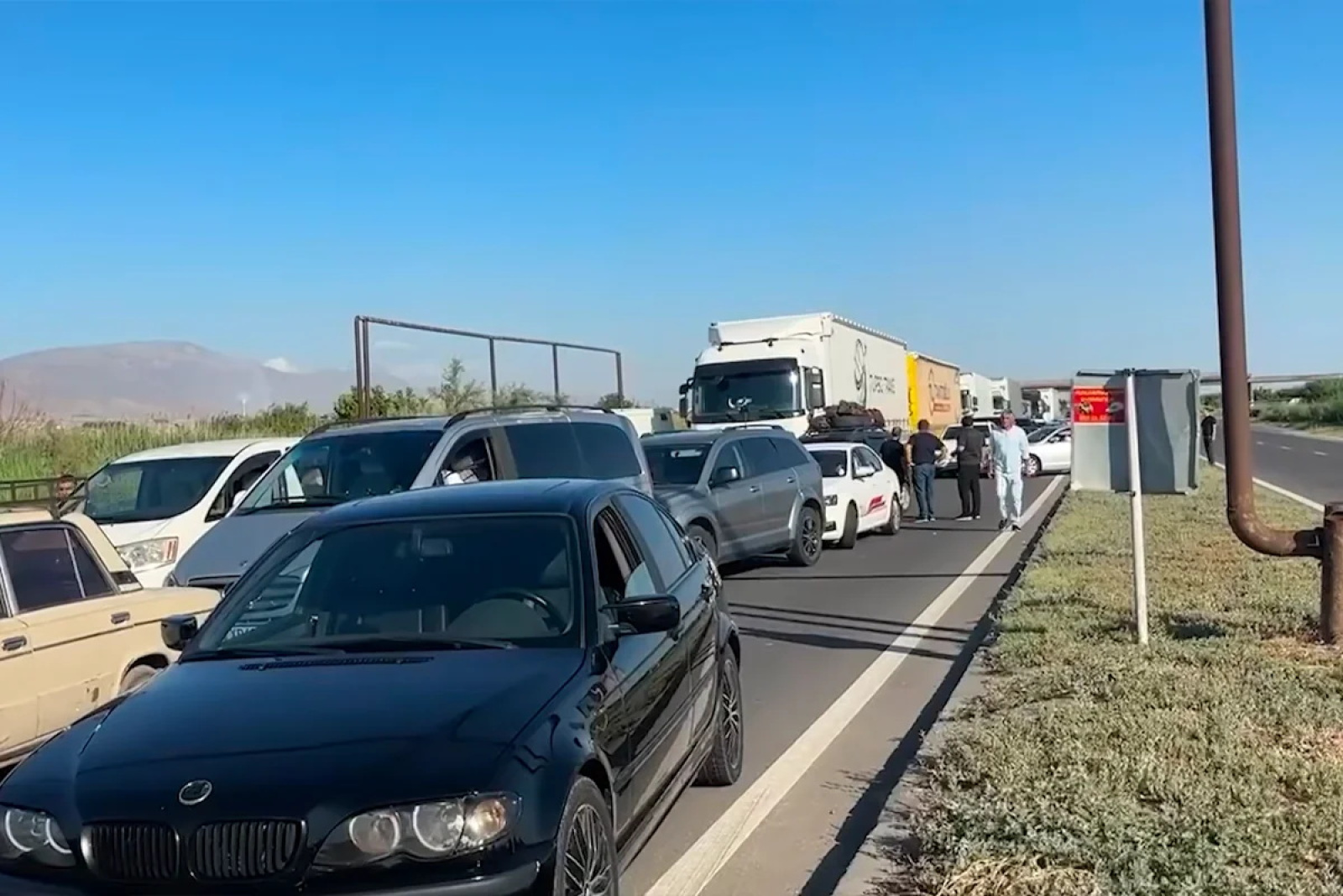 Протест фермеров в Армении