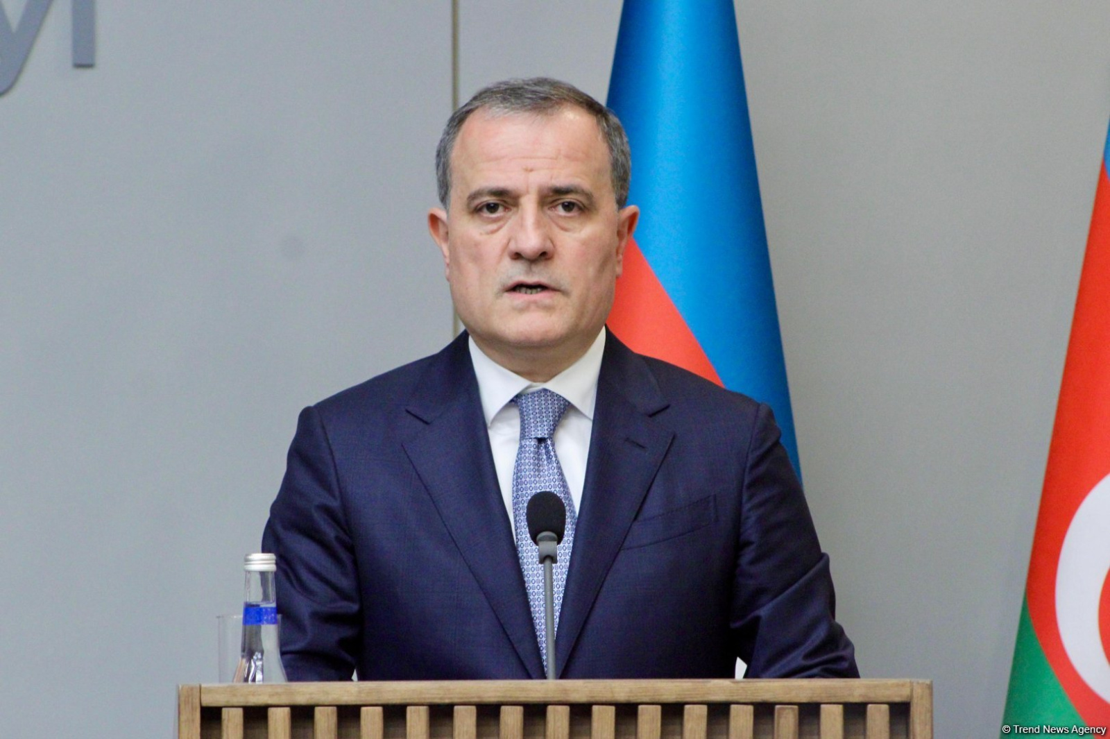 Министр иностранных дел Азербайджана Джейхун Байрамов 