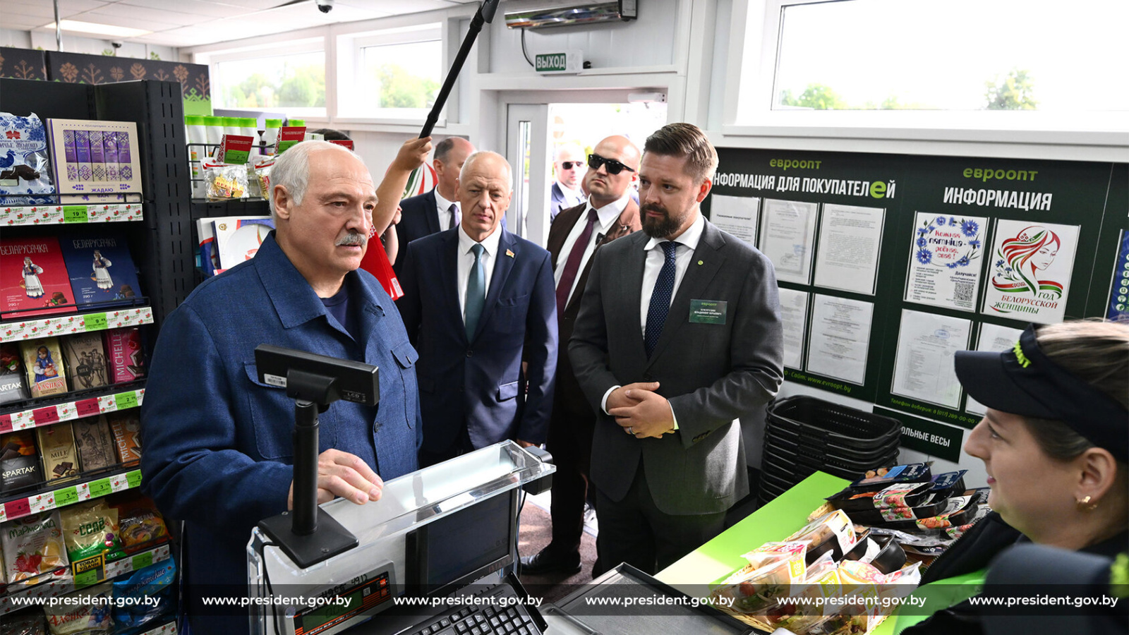Лукашенко в Вилейке 7 августа 2026 года