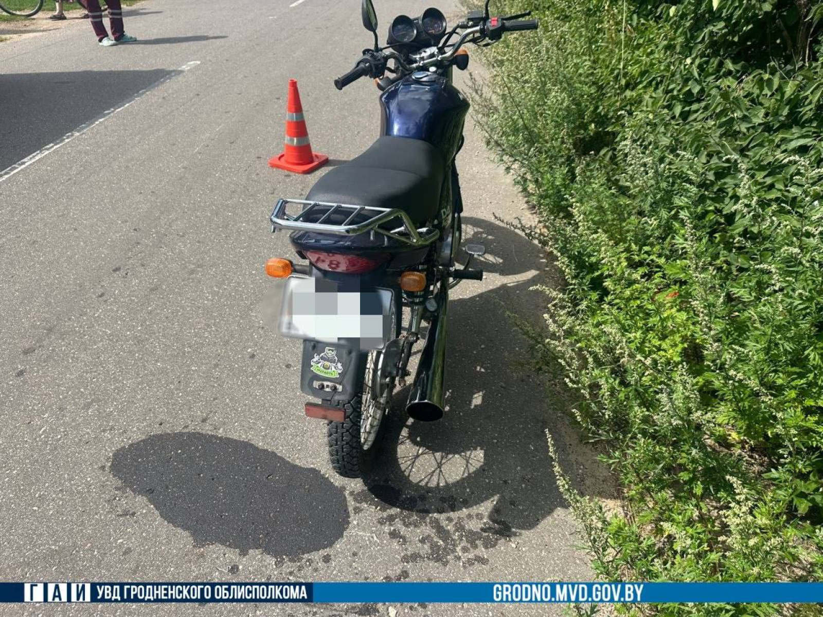 Мопед наехал на женщину Сморгонский район деревня Боярск