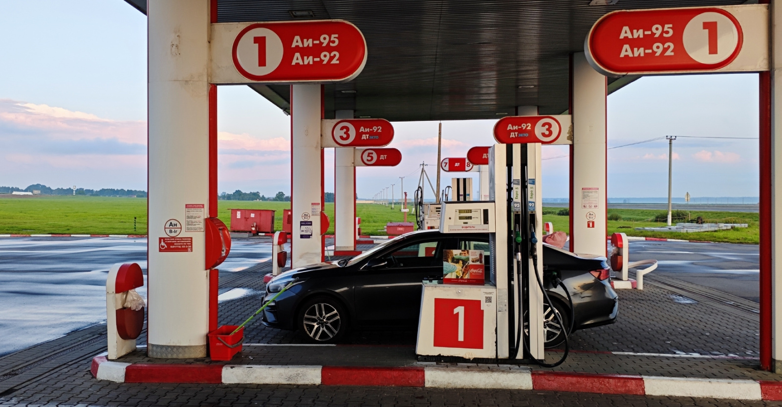Автомобильная заправка в Беларуси