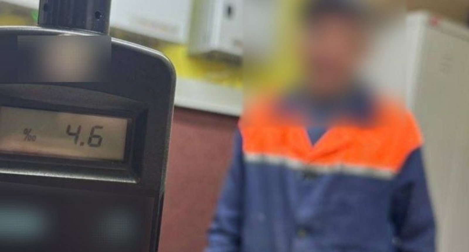 4,6 промилле показал алкотестер