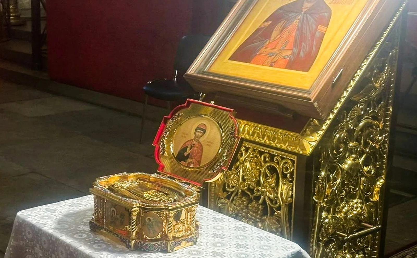 Мощи святого князя Дмитрия Донского