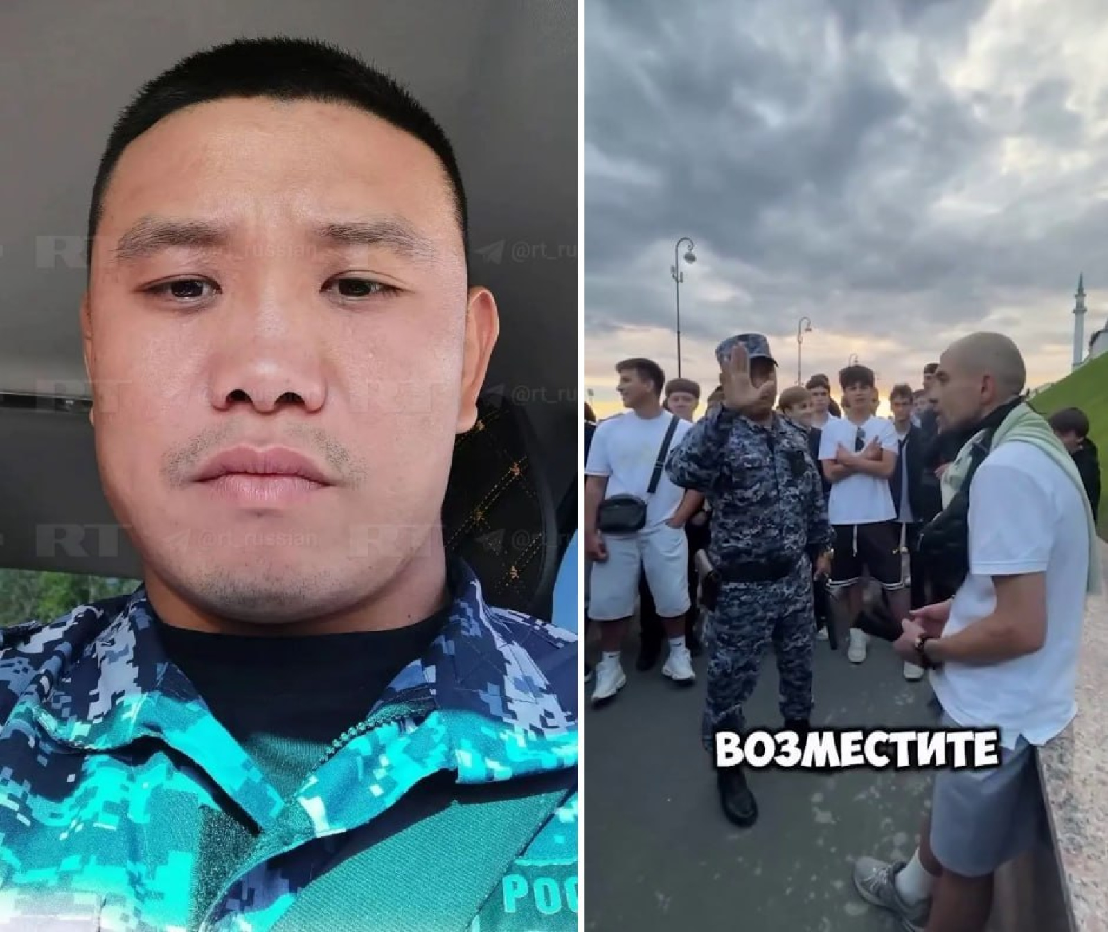 Самый вежливый росгвардеец