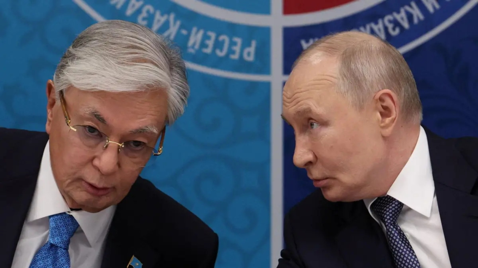 Президент Казахстана Касым-Жомарт Токаев и президент России Владимир Путин