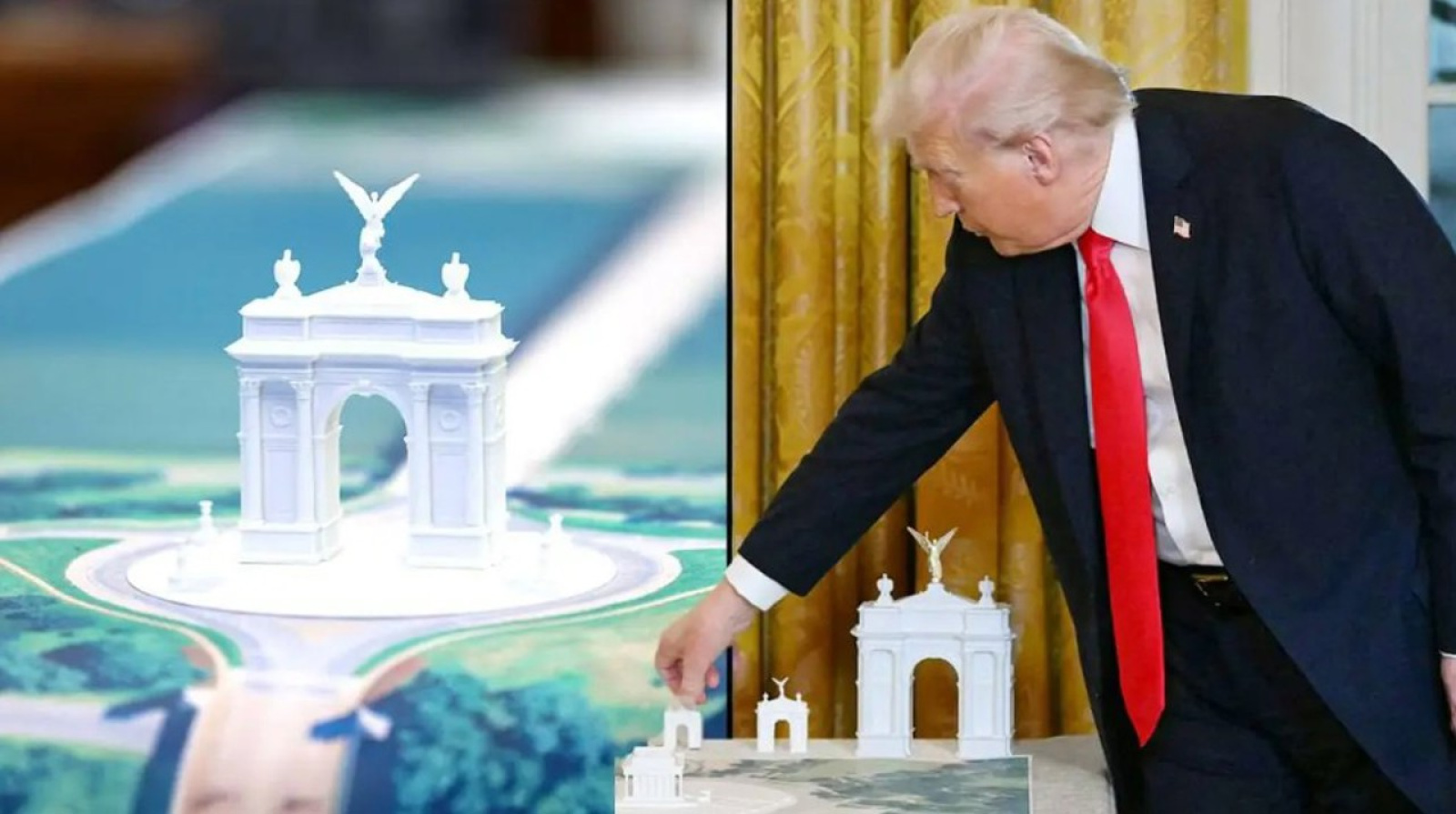 Триумфальная арка Трампа в Вашингтоне