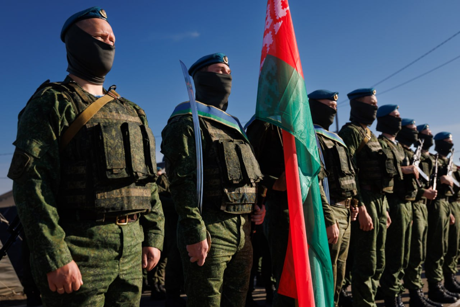 Учения ОДКБ с участием белорусских военных